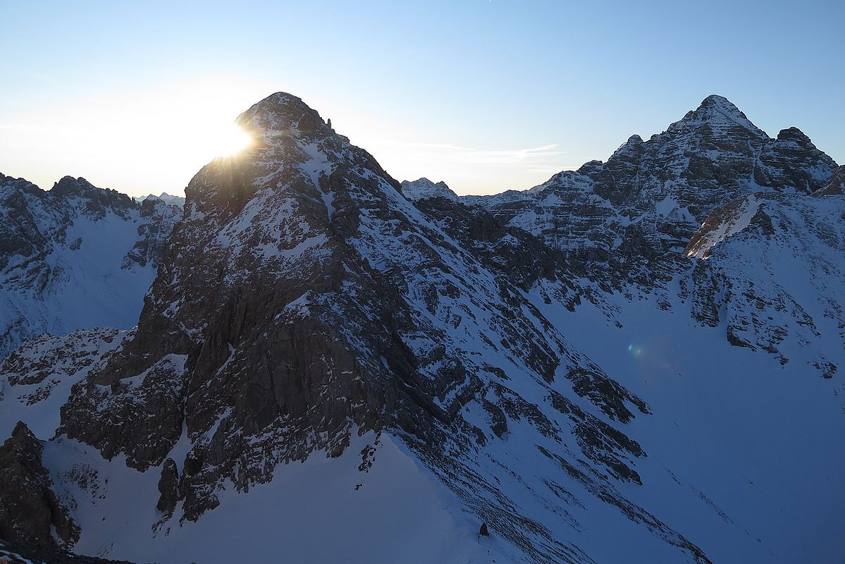 Kesselspitze und Bockkarjoch