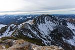 Blick vom Gipfel der Aiplspitze nach Westen ins Spitzingseegebiet