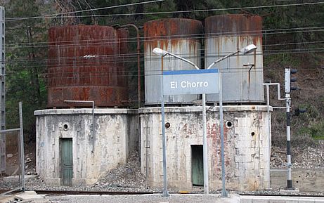 El Chorro Bahnhof