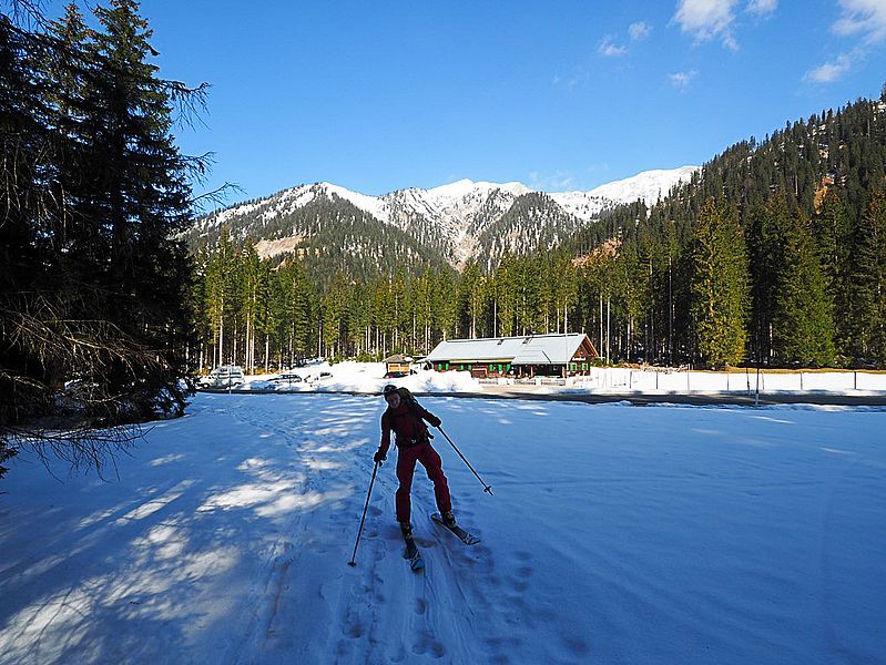 Skitour Geierköpfe, Ammergauer Alpen