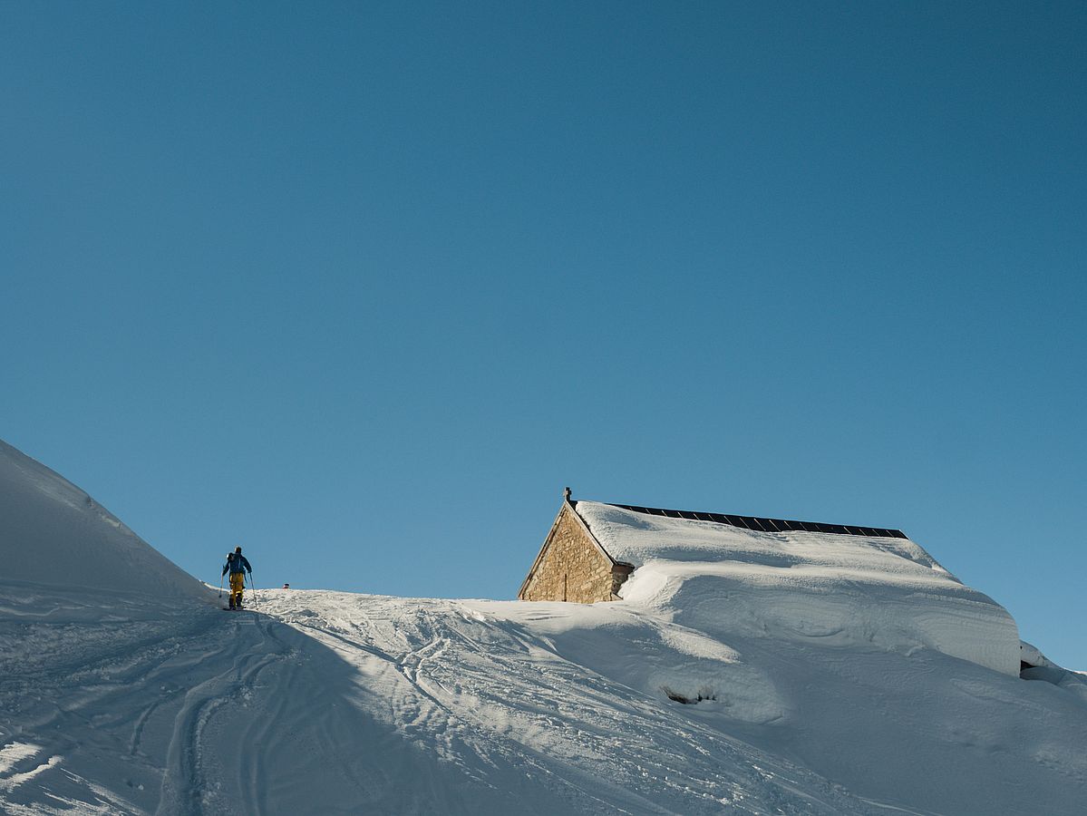 Skitour in Gudauri zum Lomisi Kloster