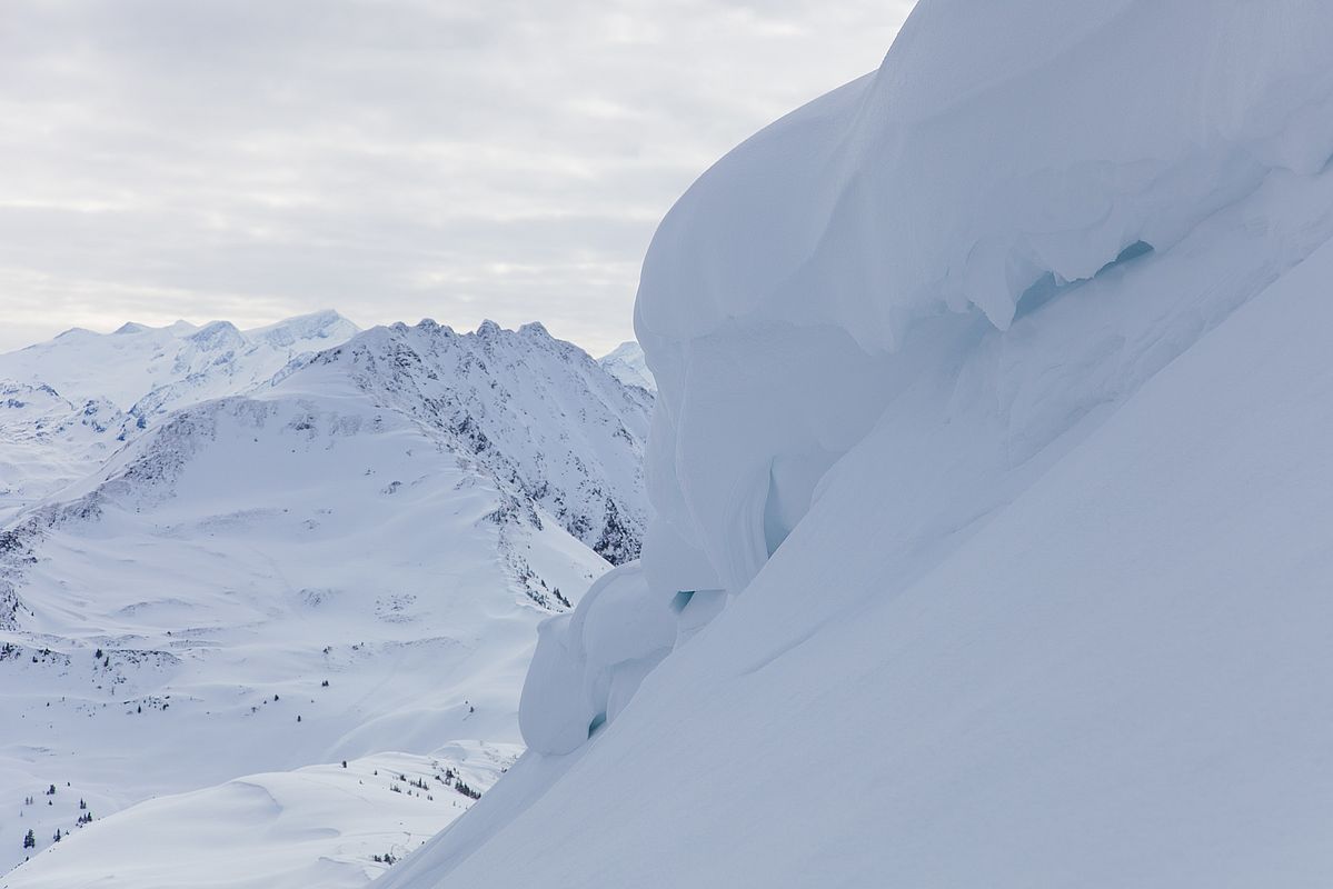 Gewaltige Gipfelwechte am Schwarzkogel