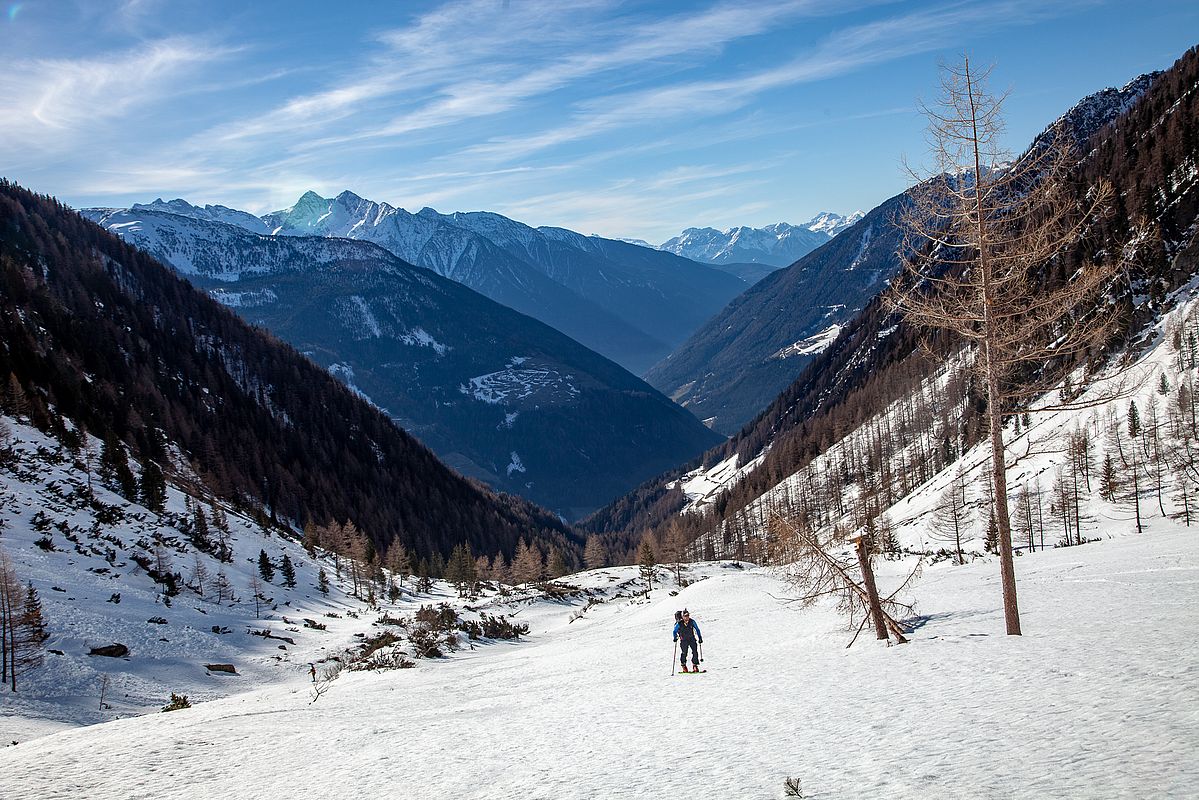 Herrlicher Blick talauswärts