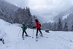 Auf der Rodelbahn gehts dann allerdings flott talwärts