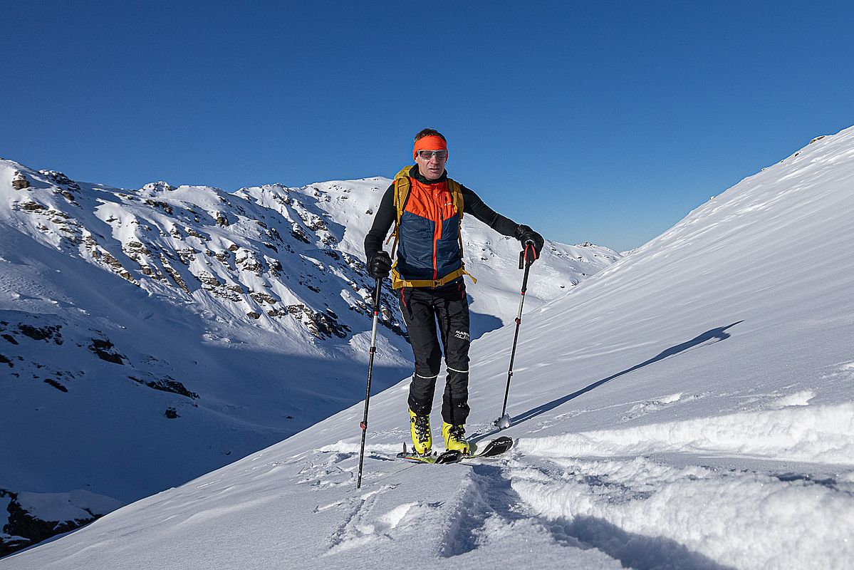 Aufstieg zum Rastkogel