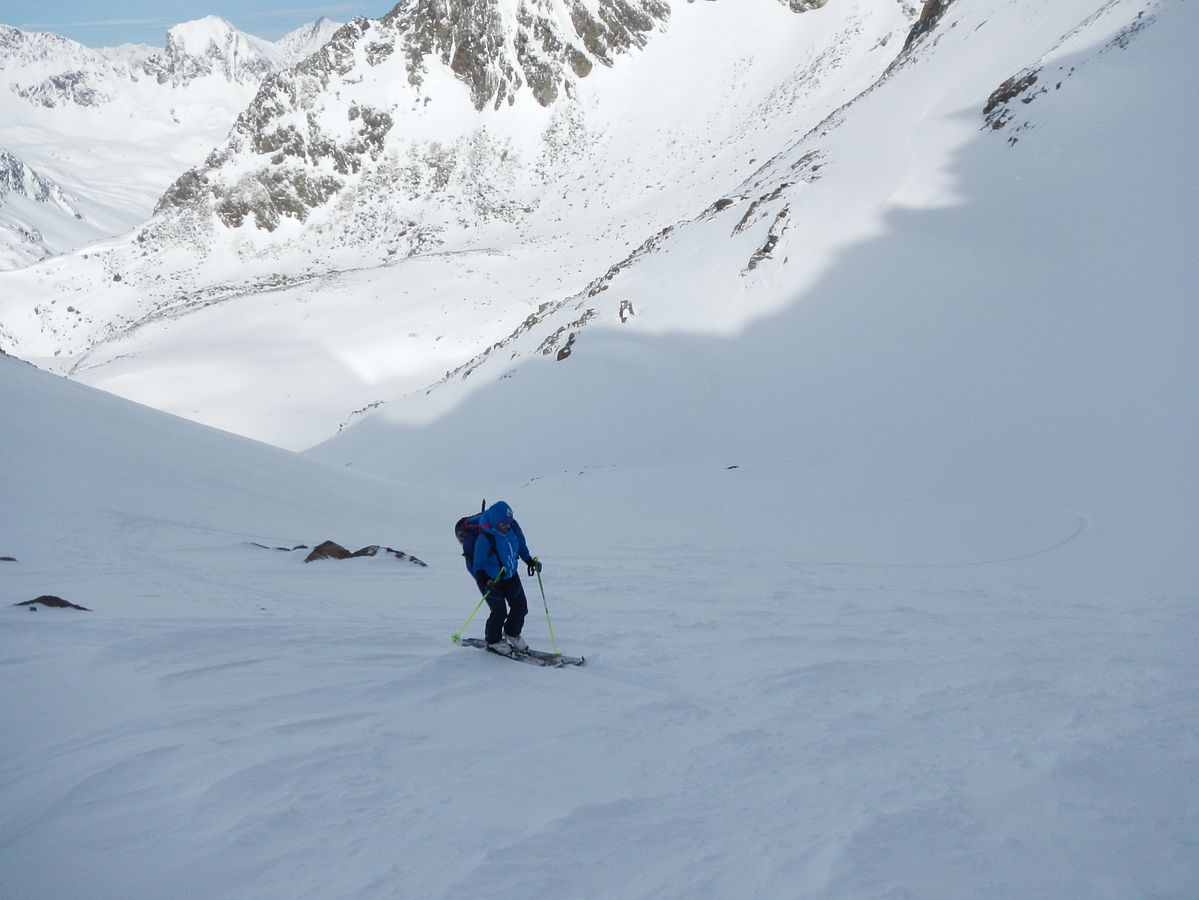 Skitourenbedingungen Amberger Hütte