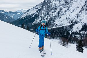 Familienskitouren an der Griesneralm, Wilder Kaiser