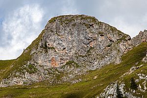 Der Rotwandkopf mit seiner Südwand