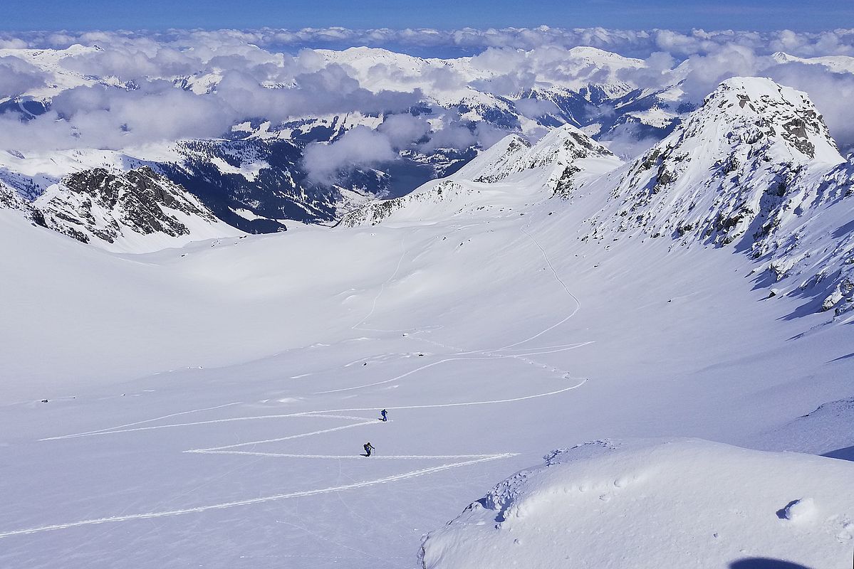 Skitour Wildkarspitze, Gerlos