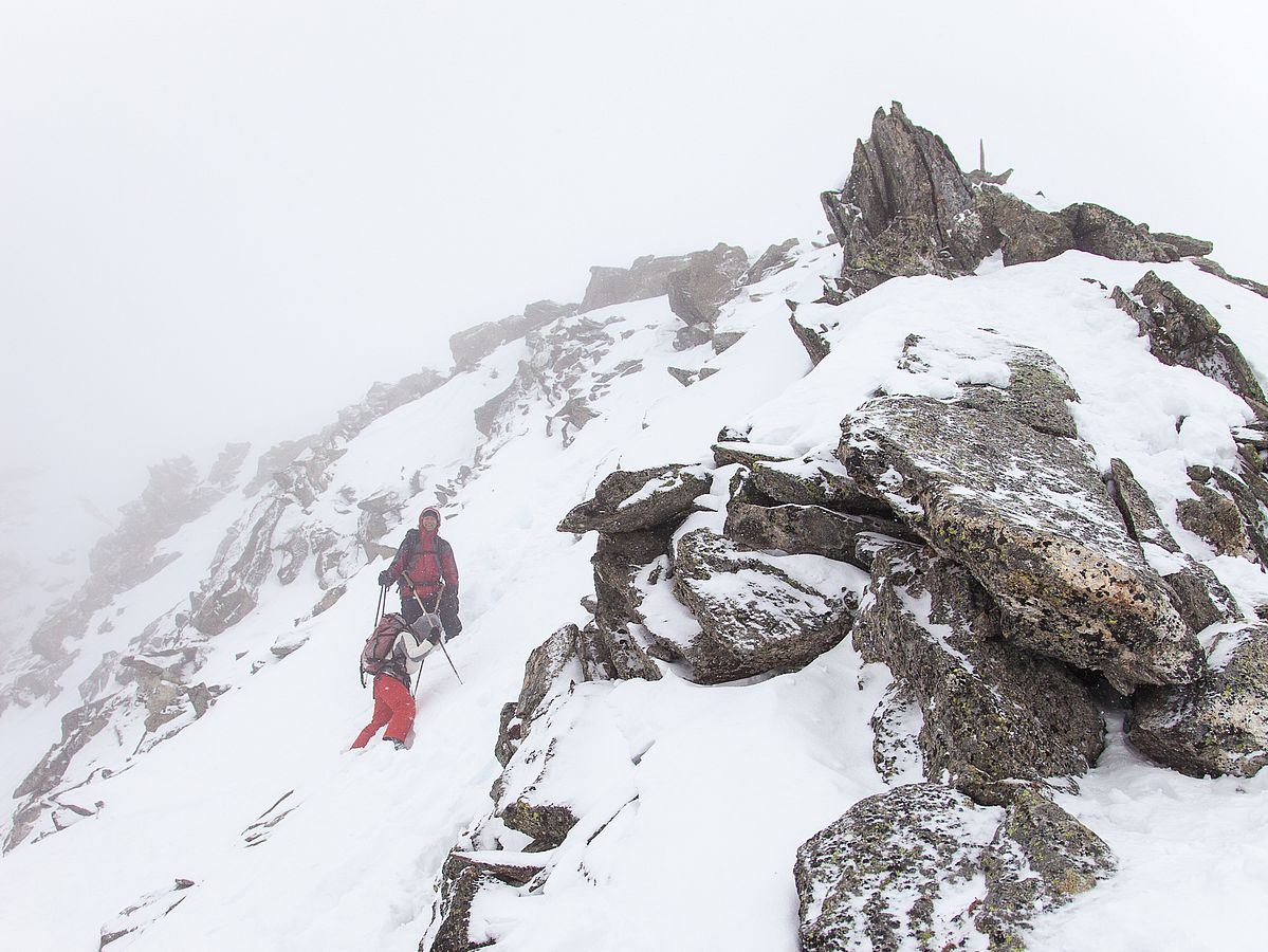 Gipfelgrat zur Hauserspitze