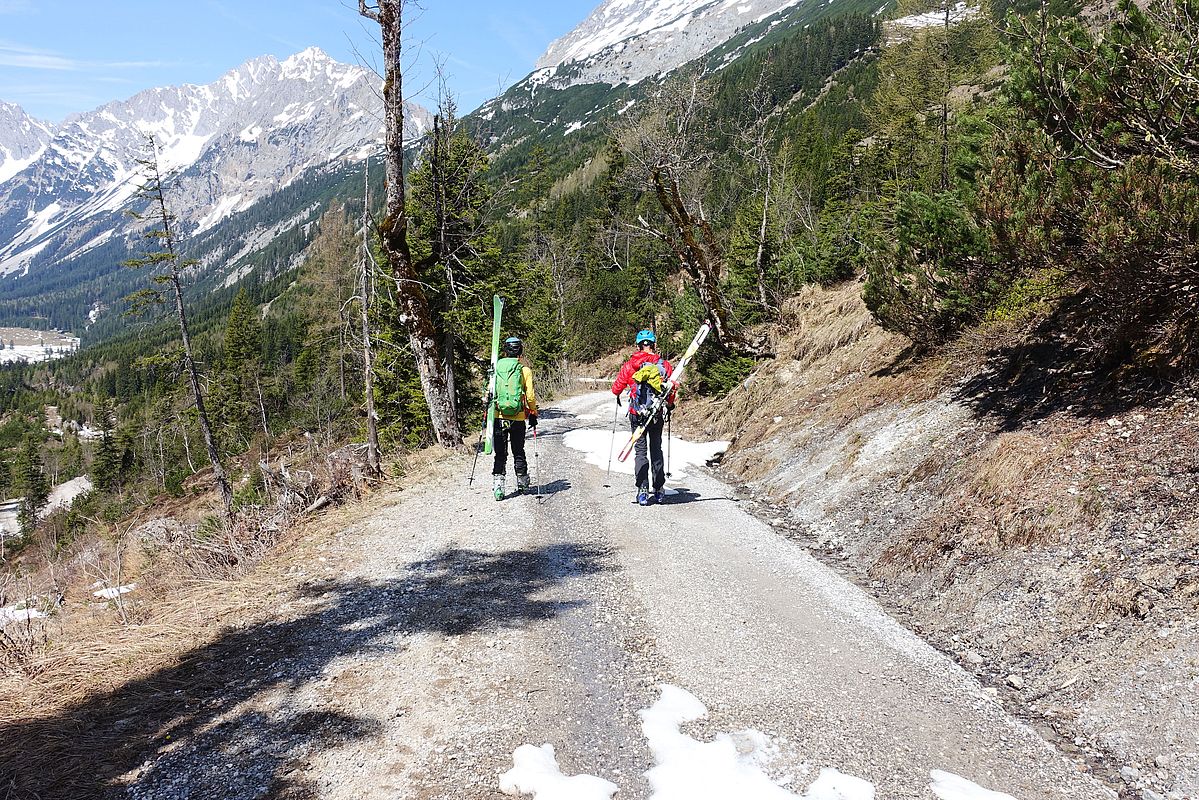 Skitour zur Birkkarspitze