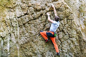 Bouldern in der Wolfsschlucht bei Neubeuern