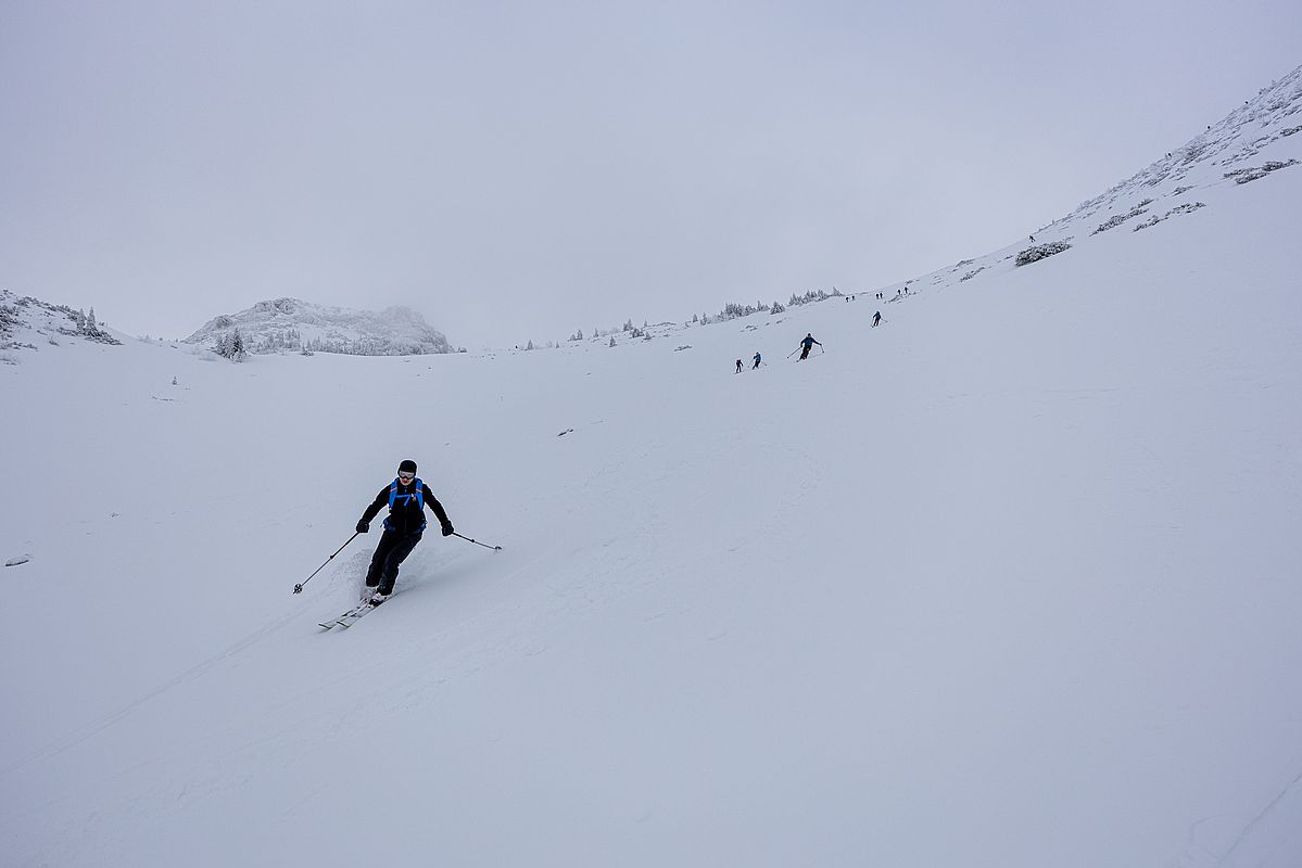 Guter Schnee - schlechte Sicht