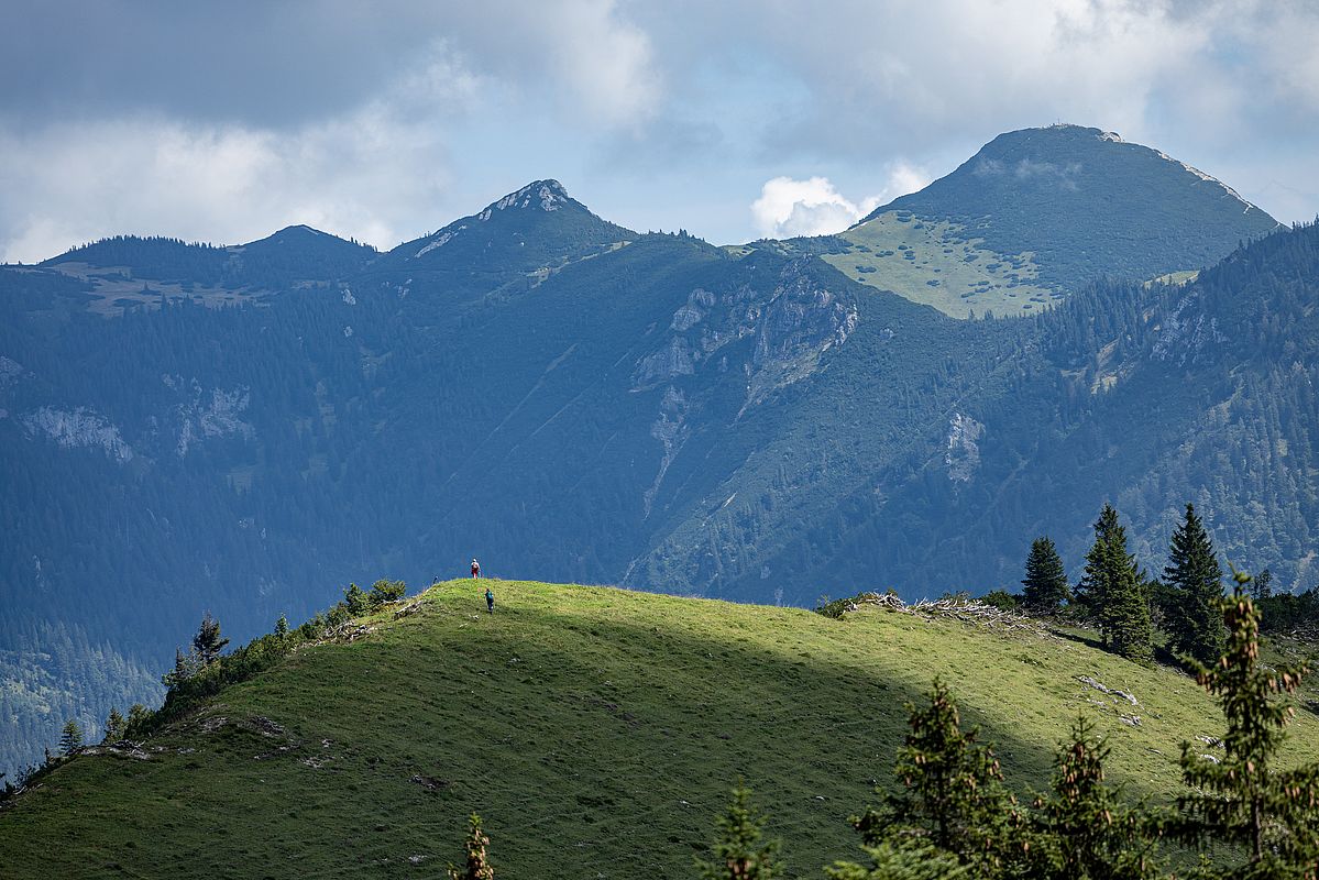 Blick zum Geigelstein