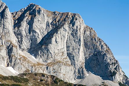 Die Südwand und Westwand der Maukspitze