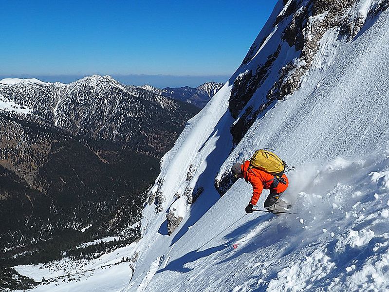 Skitour Geierköpfe, Ammergauer Alpen