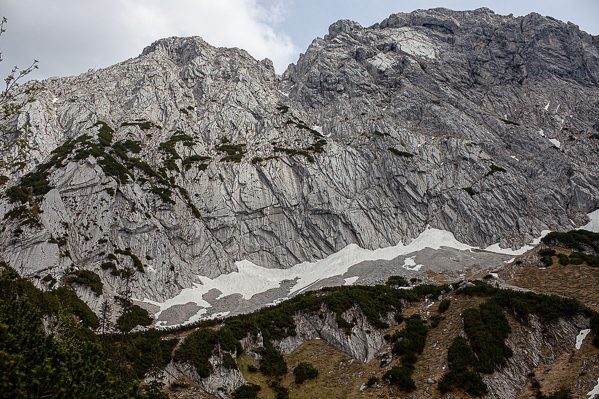 Scheffauer und Westlicher Hackenkopf von Norden