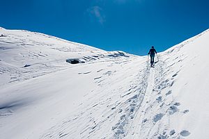 Aufstieg zum Sonnenjoch von Inneralpbach