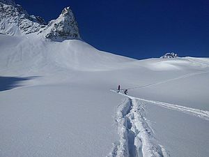 Viel Neuschnee am Arlberg