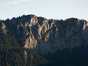 Das Klettergebiet Glaswand