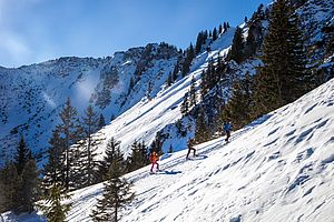 Aufstieg zur Brecherspitze