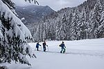 Die Piste ist nicht präpariert und wird aktuell noch nicht beschneit