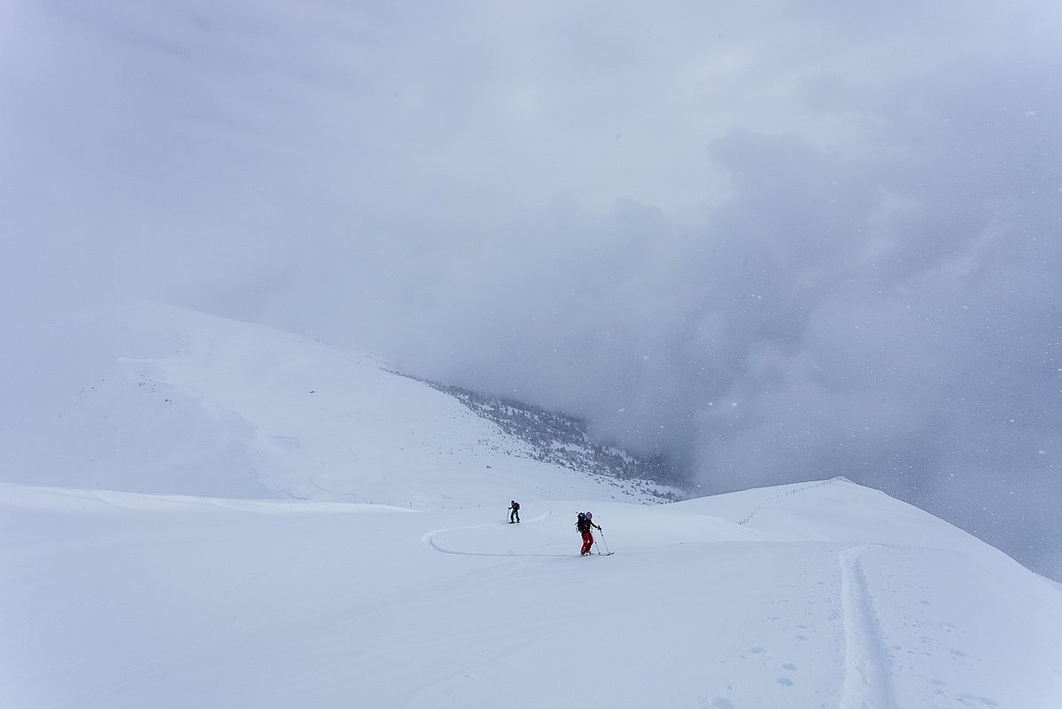 Am Gipfelkamm der Rötenspitze 