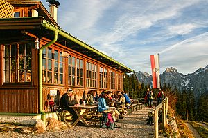 Vorderkaiserfeldenhütte im Kaisergebirge