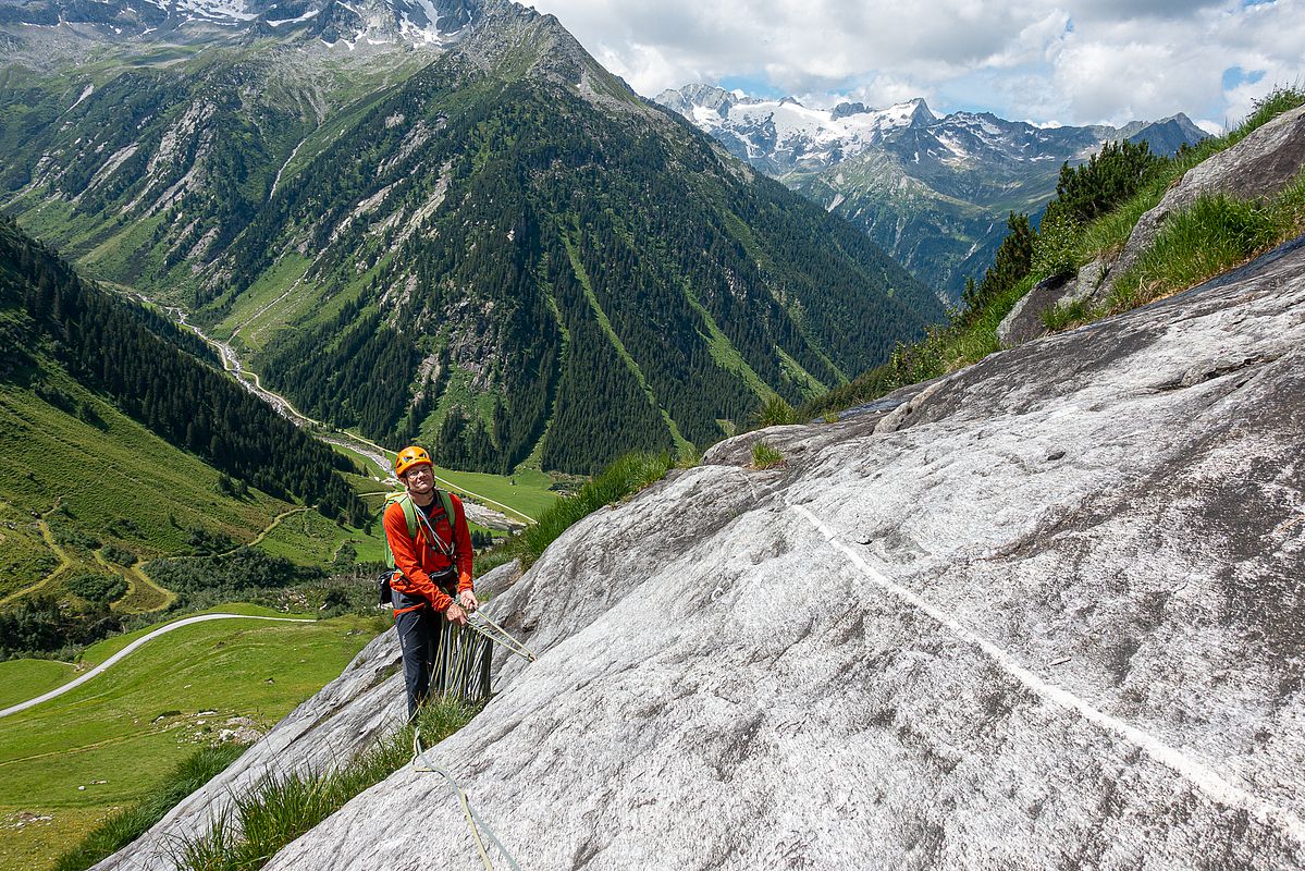 Blick aus dem Alpinen Spätaufsteher zum Grundschartner