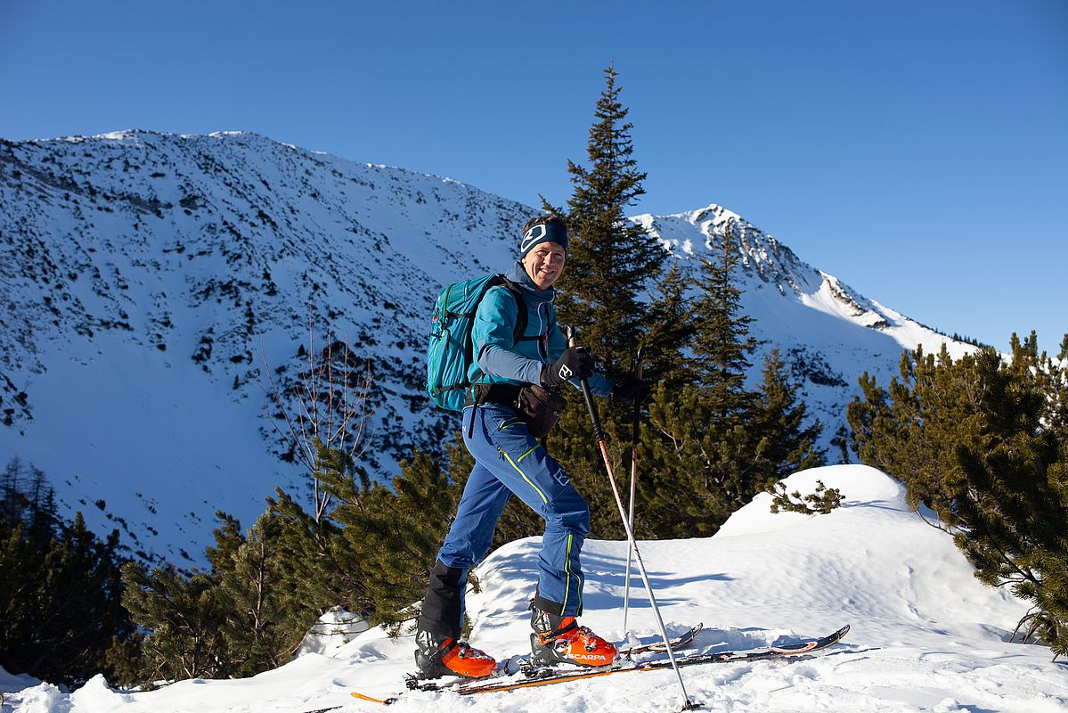 Der Latschenbuckel vor dem Steilner Joch ist erreicht