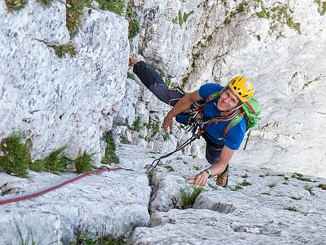  Die Beweglichkeit wird durch die Merino Shield Tec nicht beeinträchtigt. 