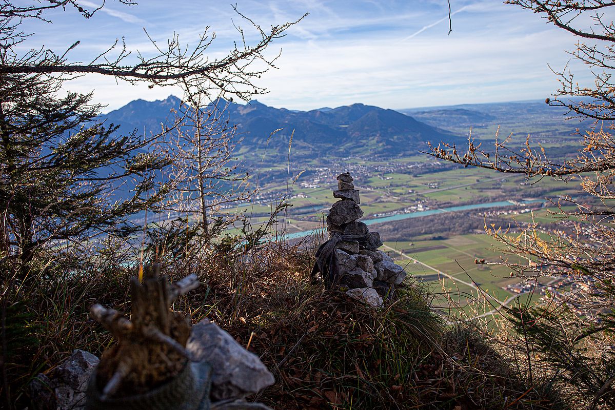 Tiefblick aufs Inntal