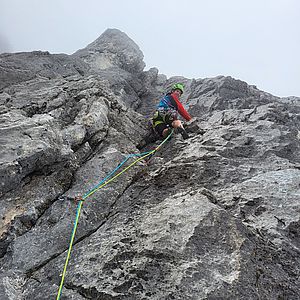 Kletterroute Monolith am Predigtstuhl