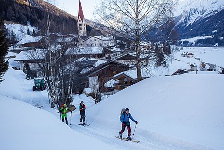 Start in Kematen im Pfitschertal.