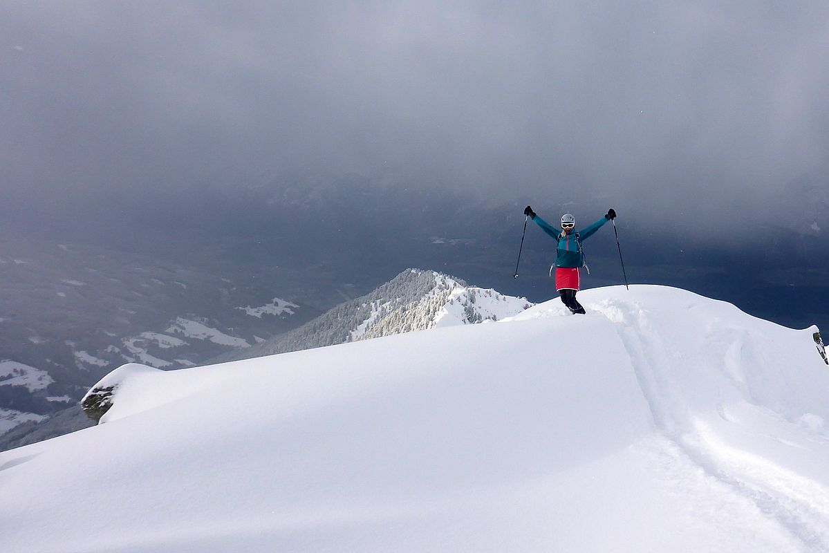 Skitour zum Gilfert von Hochfügen