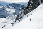 Traumhafte Firnabfahrt von der Alpeinerscharte in den Schlegeisgrund.