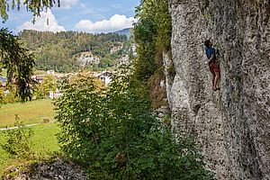 Klettergebiet Promeghin bei San Lorenzo in Banale