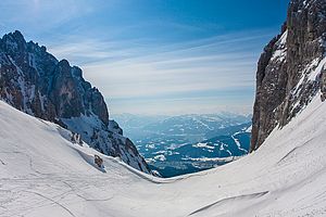 Blick vom Ellmauer Tor nach Süden (Archivbild, nicht aktuell).