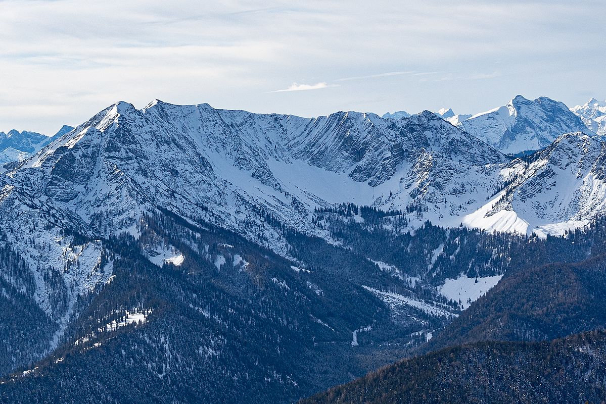 Blick zum Hinteren Sonnwendjoch