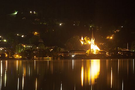 Nachtstimmung am Schliersee