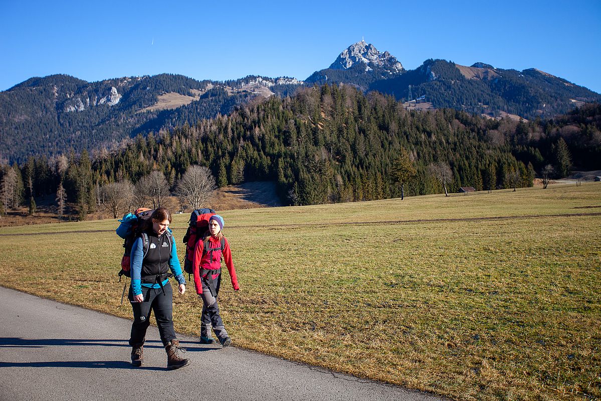 Bestes Herbstwanderwetter in Geitau