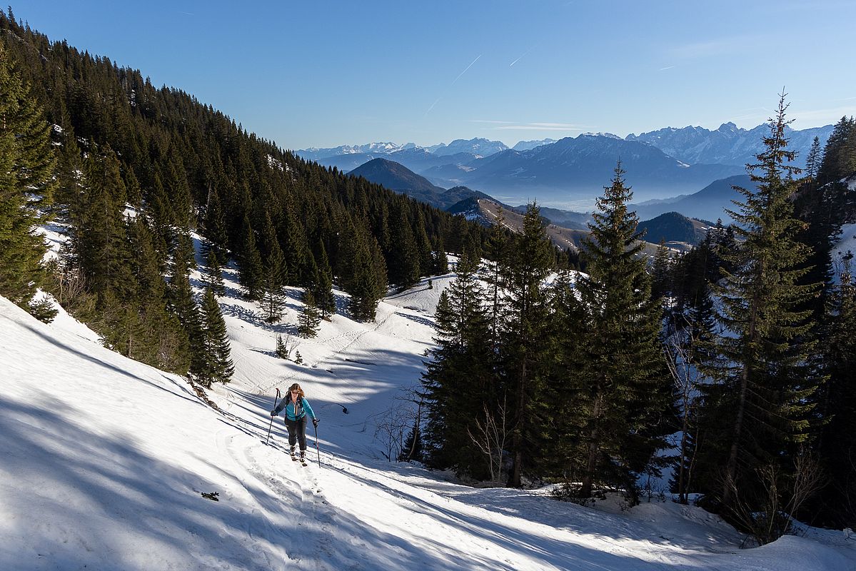 Und Blick in die andere Richtung zum Kaiser