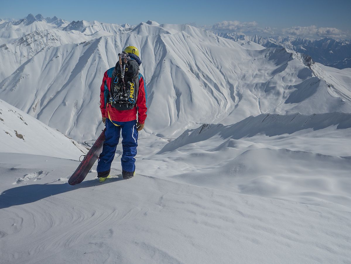 Skitour Dedaena am Kreuzpass - Gudari, Kaukasus