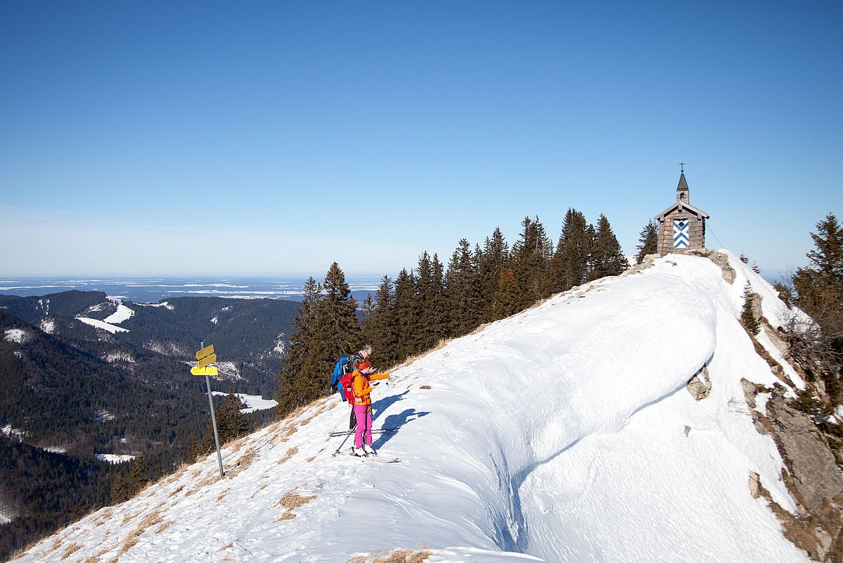 Am Grat zur Brecherspitze