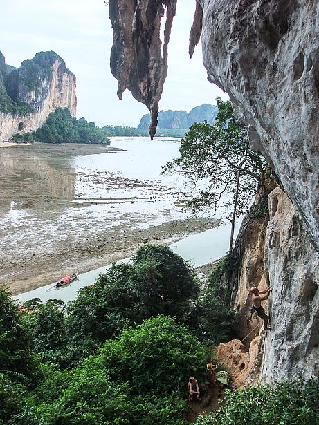 Melting Wall in Tonsai, Thailand