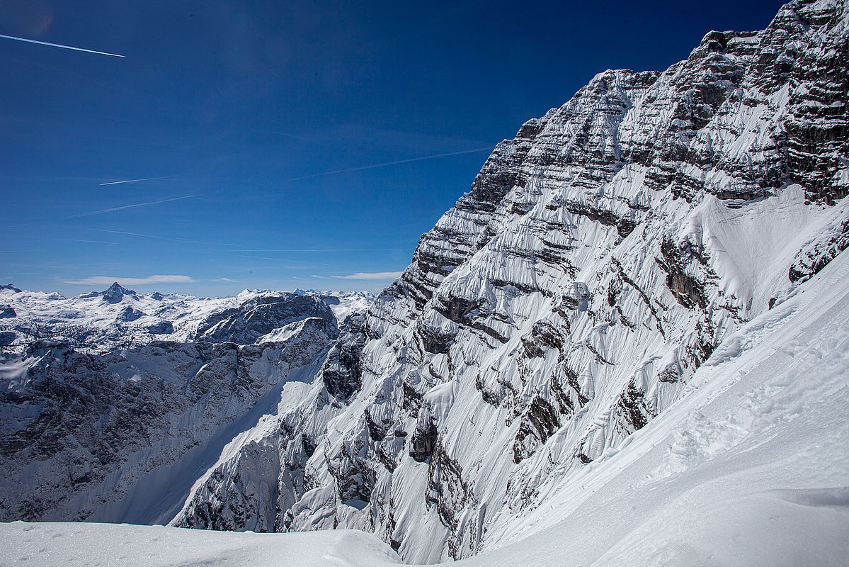 Blick in die Watzmann Ostwand