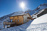 Die Eisseehütte in der Venedigergruppe, Hohe Tauern