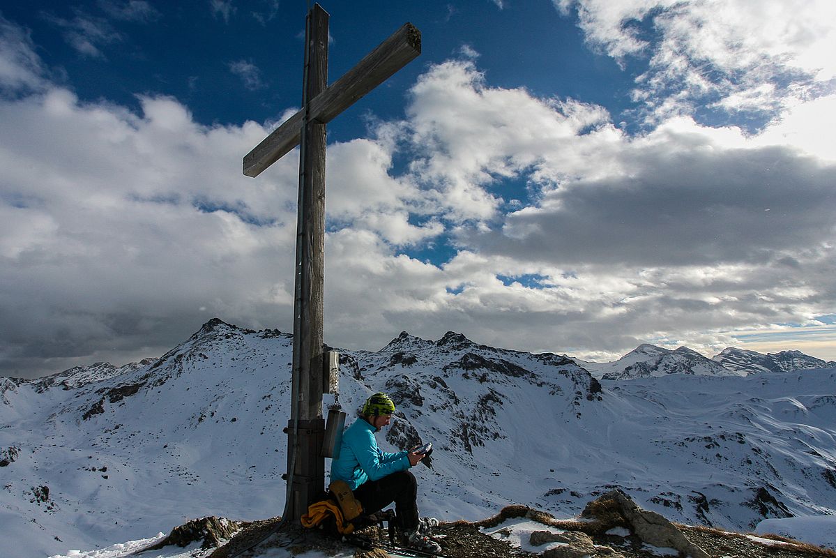 Gipfelpause am Nördlichen Schober 