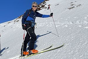 Auf Skitour mit der Ortovox-Berrino-Jacke