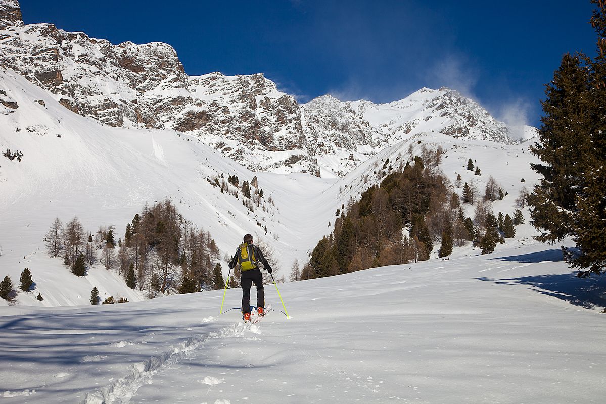 Aufstieg oberhalb der Rosimhütte